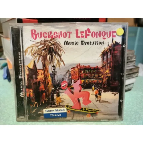 CD Buckshot LeFonque  Music Evolution * Sony Türkiye + Kitapçık + Bandrol