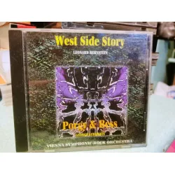 CD West Side Story Leonard Bernstein / Porg & Bess George Gerskwin Vienna Symphonic Rock Orchestra Raksotek + Kitapçık + Bandrol CD West Side Story Leonard Bernstein / Porg & Bess George Gerskwin Vienna Symphonic Rock Orchestra Raksotek + Kitapçık + Bandrol