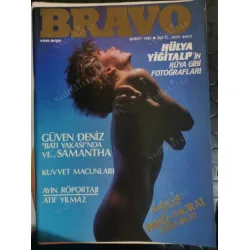 Bravo Erkek Dergisi Şubat 1985 Kapak Hülya Yiğitalp Güven Deniz Söyleşi Atıf Yılmaz Selmi Andak, Kuvvet Macunu, Skoda 120GLS Bravo Erkek Dergisi Şubat 1985 Kapak Hülya Yiğitalp Güven Deniz Söyleşi Atıf Yılmaz Selmi Andak, Kuvvet Macunu, Skoda 120GLS