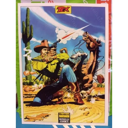 Tex (Teks) Kartpostal Kart Çizgi Romanluk 97