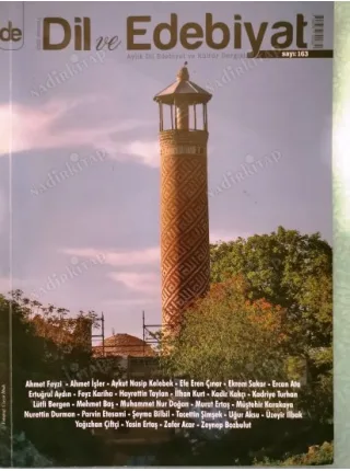 Dil ve Edebiyat Temmuz 2022 163 Şuşa, Mir Hamza Nigari, Arif Nihat Asya ve Kıbrıs, Türkiye