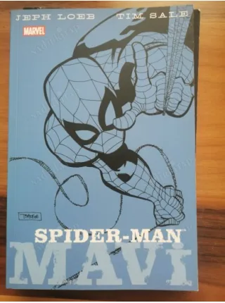 MARVEL Örümcek Adam | Spider man Mavi | Spider-man Mavi - Renkler Serisi (2012 İlk Basım)