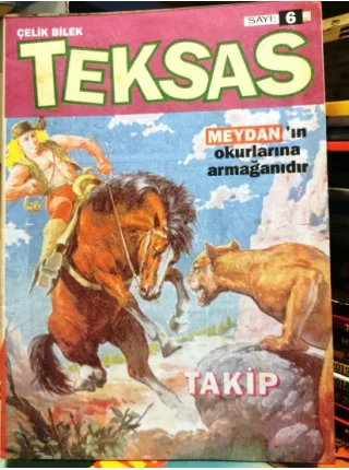 Çelik Bilek Teksas Meydan * Sayı 6 Fasikül * Takip * Meydan Gazetesinin okurlarına armağanıdır.