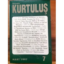Sosyalist Kurtuluş Sayı 7 1997 28 Şubat, Ödp, Ne Yapmalıyız, Yeniden Yapılanma, 12 Eylül Sosyalist Kurtuluş Sayı 7 1997 28 Şubat, Ödp, Ne Yapmalıyız, Yeniden Yapılanma, 12 Eylül