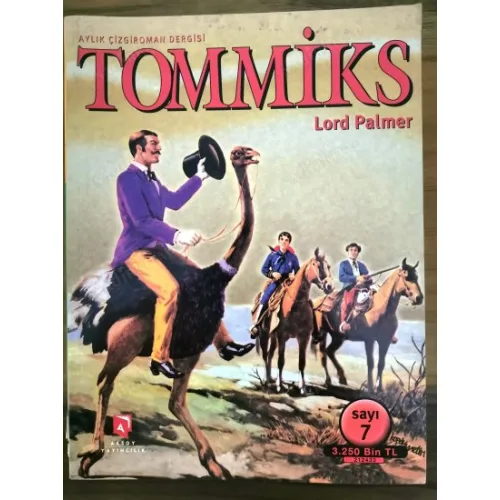 Tommiks Aksoy Lord Palmer Sayı 7 (8 Sayılk Seri)