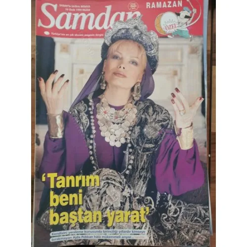 Şamdan 10 Ocak 1999 Ajda Pekkan Sivaslı Cindy Tülin Şahin, Tarık Akan Günay, Seda Sayan ret, Sezen büyüledi, Cem Yılmaz Ebru,Sibel Can, Söyleşi Yaşar