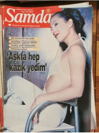 Şamdan 7 Mart 1999 Meltem Cumbul Dilistan Sert, Mehmet Ali Özlem evlenme, Didem Taslan, Kemal Ali Sunal Şaban oğlu, Söyleşi Kadir İnanır