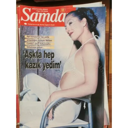 Şamdan 7 Mart 1999 Meltem Cumbul Dilistan Sert, Mehmet Ali Özlem evlenme, Didem Taslan, Kemal Ali Sunal Şaban oğlu, Söyleşi Kadir İnanır