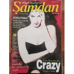 Şamdan Kasım 1998 Sayı 1 Esin Maraşlıoğlu, Gözde Tan Narkotik isimler, Ricky Martin Türkiye
