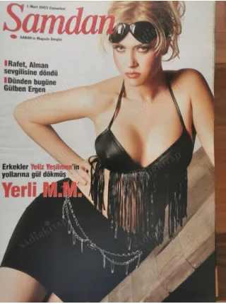 Şamdan 1 Mart 2003 Yeliz Yeşilmen Selin Toktay, Sonay Dikkaya Ufuk, Ortaköy Crystal, Söyleşi Emel Müftüoğlu, Aşklar Burak Doğa, Gülben Ergen fotohaber