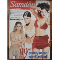 Şamdan 26 Aralık 1999 99 Çıtırları Aşkın Nur Yengi, Sezen bastı, Yılmaz Erdoğan çıtır, Beyaz anne Tam 44 Sayfa Şamdan 26 Aralık 1999 99 Çıtırları Aşkın Nur Yengi, Sezen bastı, Yılmaz Erdoğan çıtır, Beyaz anne Tam 44 Sayfa