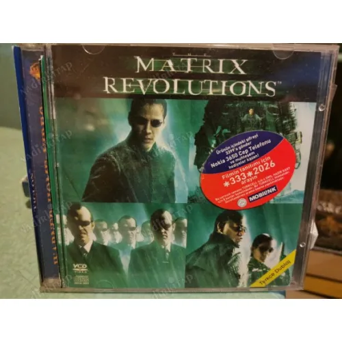 VCD Matrix Revolutions (Matrix Revolutions 2003) Keanu Reeves Carrie-Anne Moss Yönetmen Lana Wachowski, Lilly Wachowski 2CD