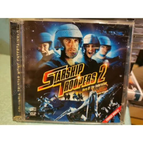 VCD Yıldız Gemisi Askerleri 2 Birliğin Kahramanı (Starship Troopers 2: Hero of the Federation 2004) Casper Van Dien Yönetmen Edward Neumeier2CD