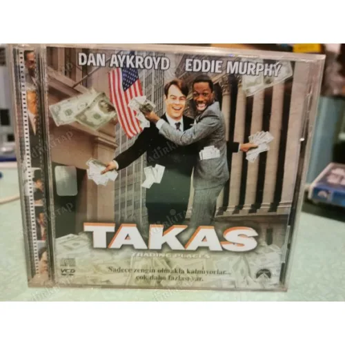 VCD Takas (Trading Places 1983) Eddie Murphy Dan Aykroyd Yön John Landis 2CD