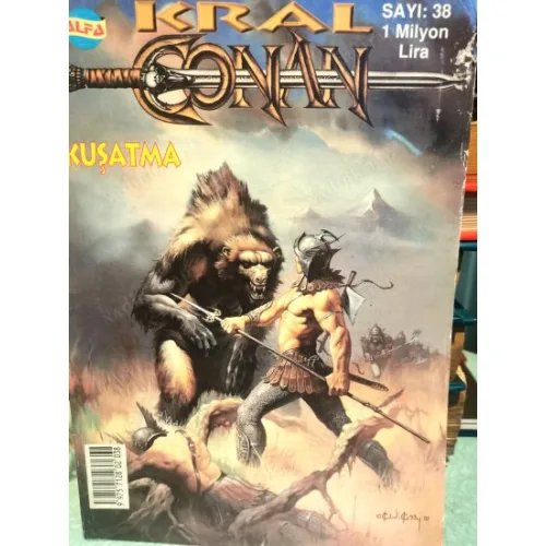 CONAN Kral Conan Sayı 38 Kuşatma (Alfa 42 Sayılık Seri)