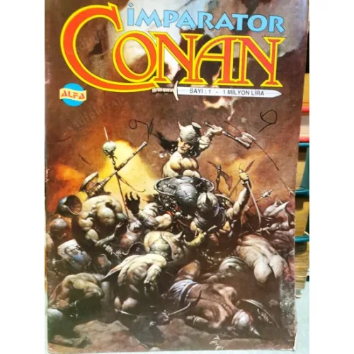 CONAN Alfa İmparator Serisi / Sayı 1 (14 Sayılık Seri)