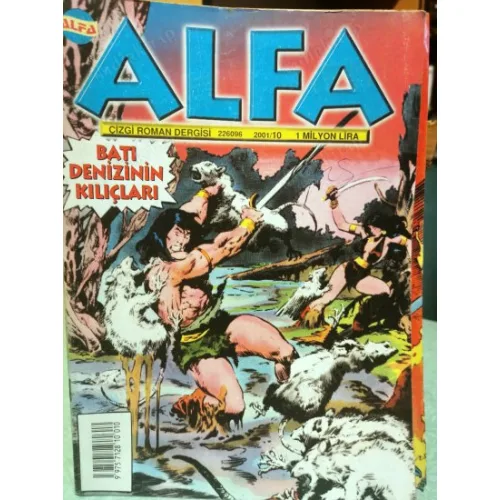 CONAN Alfa Kara Kıyıların Kraliçesi Serisi / Sayı 10 Batı Denizinin Kılıçları (12 Sayılık Seri)