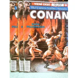 CONAN Alfa Yeni Dizi Serisi 2002 / Sayı 6 Kara Pelerinliler * Shadizar Üstünde Şeytan Kanatları (7 Sayılık Seri) CONAN Alfa Yeni Dizi Serisi 2002 / Sayı 6 Kara Pelerinliler * Shadizar Üstünde Şeytan Kanatları (7 Sayılık Seri)