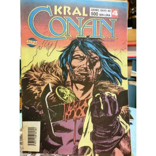 CONAN Kral Conan Sayı 42 İmparatorluk Yolu (Alfa 42 Sayılık Seri)