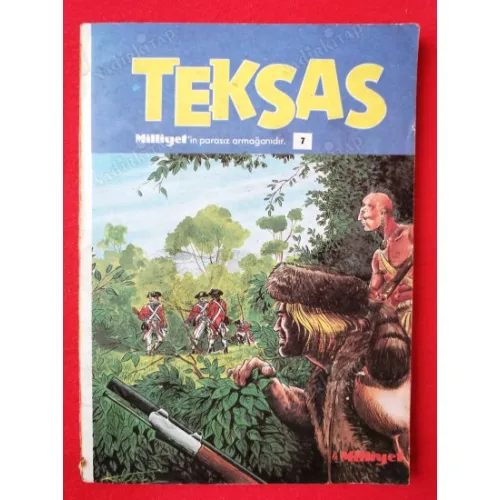 Teksas / Barbo Milliyet Gazetesi Cilt 7 Tutsak - Kara Ayin