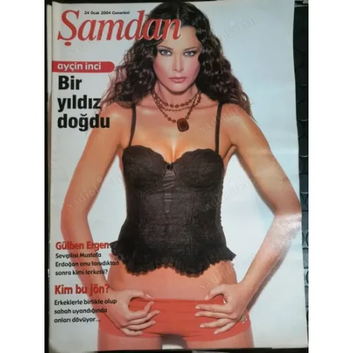 Şamdan 24 Ocak 2004 Ayçin İnci Tuğba Özay, Gülben Mustafa Erdoğan, Hülya Birol Güven Altuğ show, Bülent Ersoy Mutaf, Hande Ataizi Fethi, Kayahan İpek