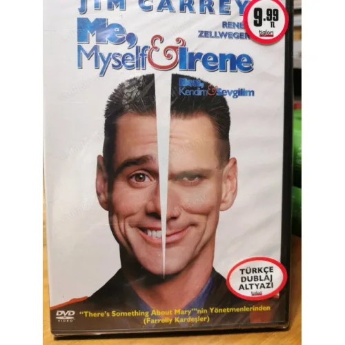 DVD Ben Kendim ve Sevgilim (Me, Myself & Irene 2000) Jim Carrey, Renée Zellweger Yön Bobby Farrelly, Peter Farrelly Ambalajlı