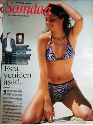 Şamdan 7 Aralık 2002 Özcan Deniz Nurgül Yeşilçay Esra Eron, Söyleşi Nurseli İdiz, MFÖ yeniden, Ayşegül Aldinç Asya