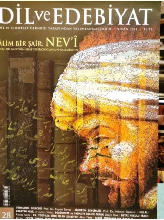 Dil ve Edebiyat Nisan 2011 28 Alim Bir Şair: Nev