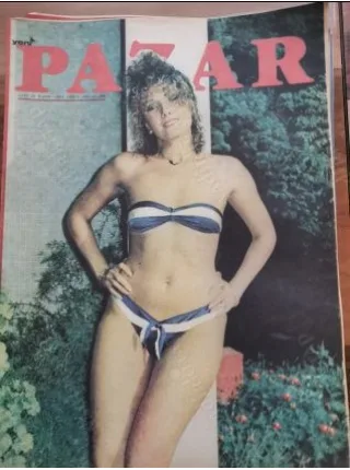 Pazar (Yeni) 20 Kasım 1983 Kapak Sezer Güvenirgil Nilgün Ceylan, Mualla Omay, Nazan Berk, Aynur Aydan, Ebru Ersoy, Yılmaz Şerif,