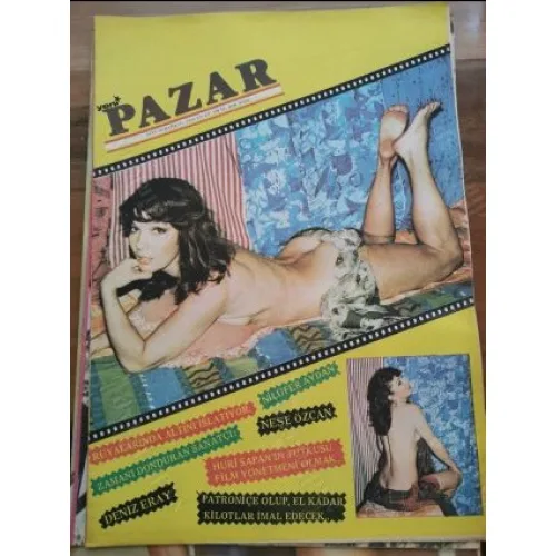 Pazar (Yeni) 39 Haziran 1985 Kapak Nilüfer Aydan Deniz Eray, Bahar Öztan, Mine Koldaş, Deniz Eray, Huri Sapan, Meral Sima, Fatoş Çelik