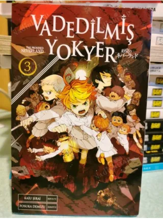 Manga Vadedilmiş Yokyer Şömizli 3. Cilt (The Promised Neverland) BKZ