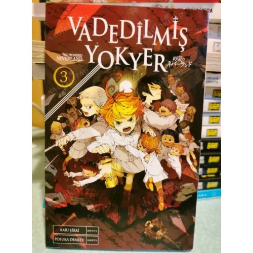 Manga Vadedilmiş Yokyer Şömizli 3. Cilt (The Promised Neverland) BKZ