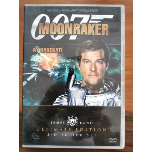 DVD Ay Harekatı MOONRAKER 1979 Roger Moore Lois Chiles Yön Lewis Gilbert 007 James Bond 2DVD Ultimate Edition