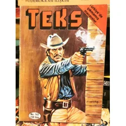 Yeni Teks (Tex) Sayı 163 Tehlikeli Rakipler (Ceylan 186 lık Seri, Kapak Ömer Muz)