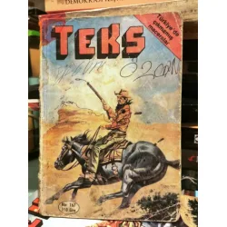 Yeni Teks (Tex) Sayı 167 Dinamit (Ceylan 186 lık Seri Kapak Ömer Muz) BKZ