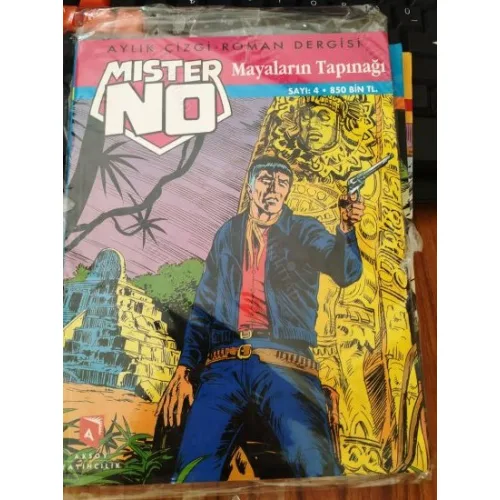Mister No Aksoy Sayı 4 Mayaların Tapınağı (26 lik Seri)