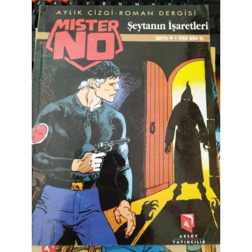 Mister No Aksoy Sayı 9 Şeytanın İşaretleri (26 lik Seri)