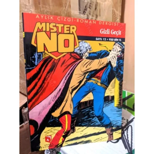 Mister No Aksoy Sayı 12 Gizli Geçit (26 lik Seri)