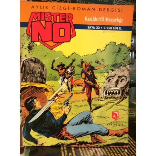 Mister No Aksoy Sayı 22 Kızılderili Mezarlığı (26 lik Seri)