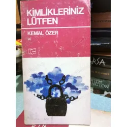 Kimlikleriniz Lütfen Kimlikleriniz Lütfen