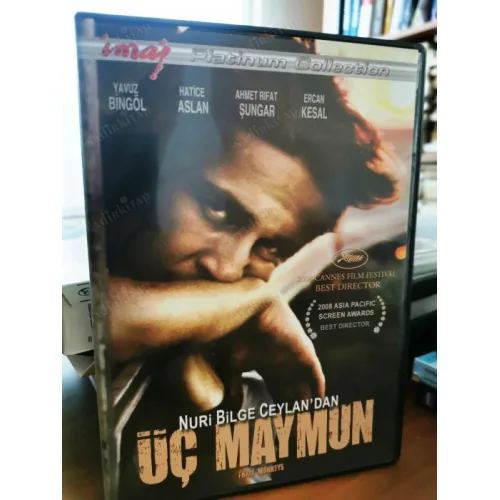 DVD Üç Maymun (2008) Yavuz Bingol, Hatice Aslan Yön Nuri Bilge Ceylan 2DVD