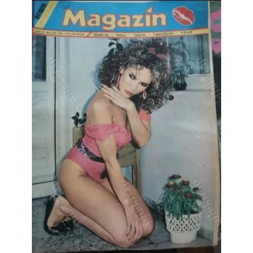 Magazin (Yeni) 32 Ağustos 1983 Kapak Sezer Güvenirgil Poster Seyyal Taner, Mine Koldaş, Ersan Erdura, Pembe Mutlu, Zerrin Egeliler, Alev Altın