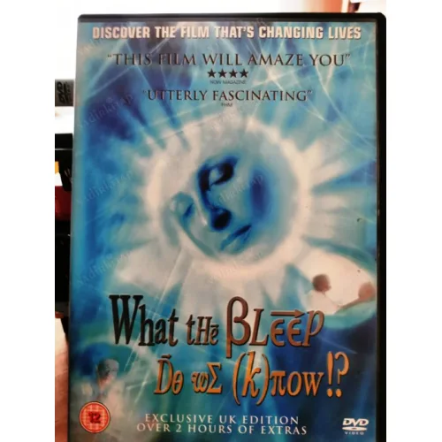 DVD What the #$*! Do We (K)now!? (2004) Biz Ne Bilebiliriz Ki? Marlee Matlin, Elaine Hend 2DVD UK Edition over 2 hours Extras