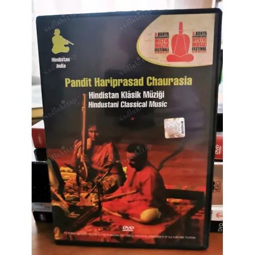DVD Hindistan Klasik Müziği Hindustani Classical Music / Pandit Hariprasad Chaurasia * 8. Uluslararası Konya Mistik Müzik Festivali