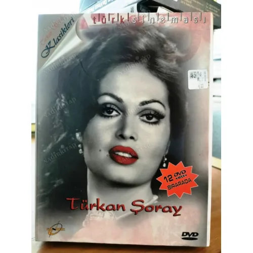 Türkan Şoray Seti 12 DVD BOX Nostalji Filmler Kutulu (Sadece 10 DVD Mevcut)