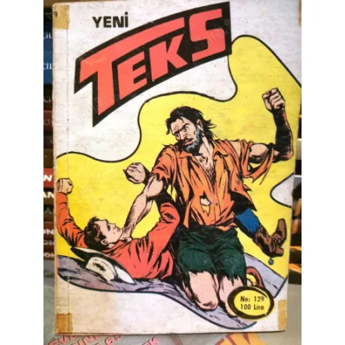 Yeni Teks (Tex) Sayı 129 Kapan (Ceylan 186 lık Seri)