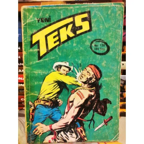 Yeni Teks (Tex) Sayı 138 Güneşin Evlatları (Ceylan 186 lık Seri)