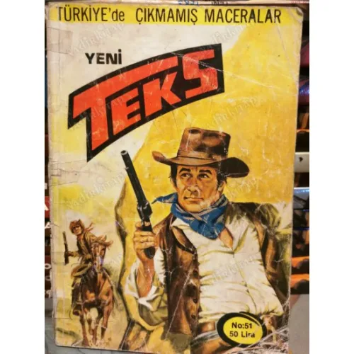 Yeni Teks (Tex) Sayı 51 Tuzak (Ceylan 186 lık Seri)