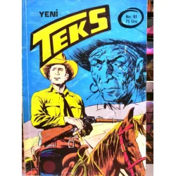 Yeni Teks (Tex) Sayı 81 Kaçakçıların Dünyası (Ceylan 186 lık Seri)