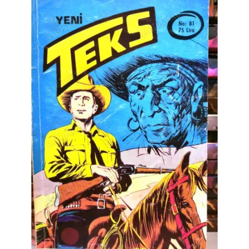 Yeni Teks (Tex) Sayı 81 Kaçakçıların Dünyası (Ceylan 186 lık Seri)